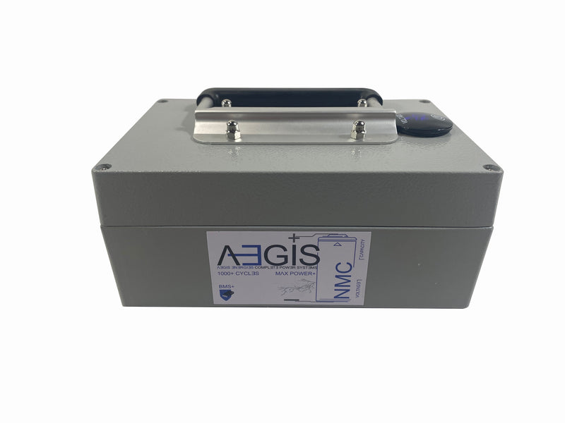 24V 12Ah Li-ion Battery - NMC Lithium Ion Deep Cycle - Aluminum Case