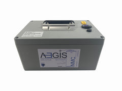 24V 30Ah Li-ion Battery - NMC Lithium Ion Deep Cycle - Aluminum Case