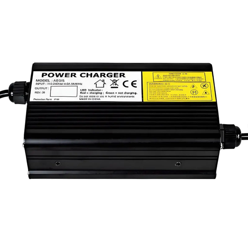 48V 5A LiFePO4 LFP Lithium Battery Charger - Metal