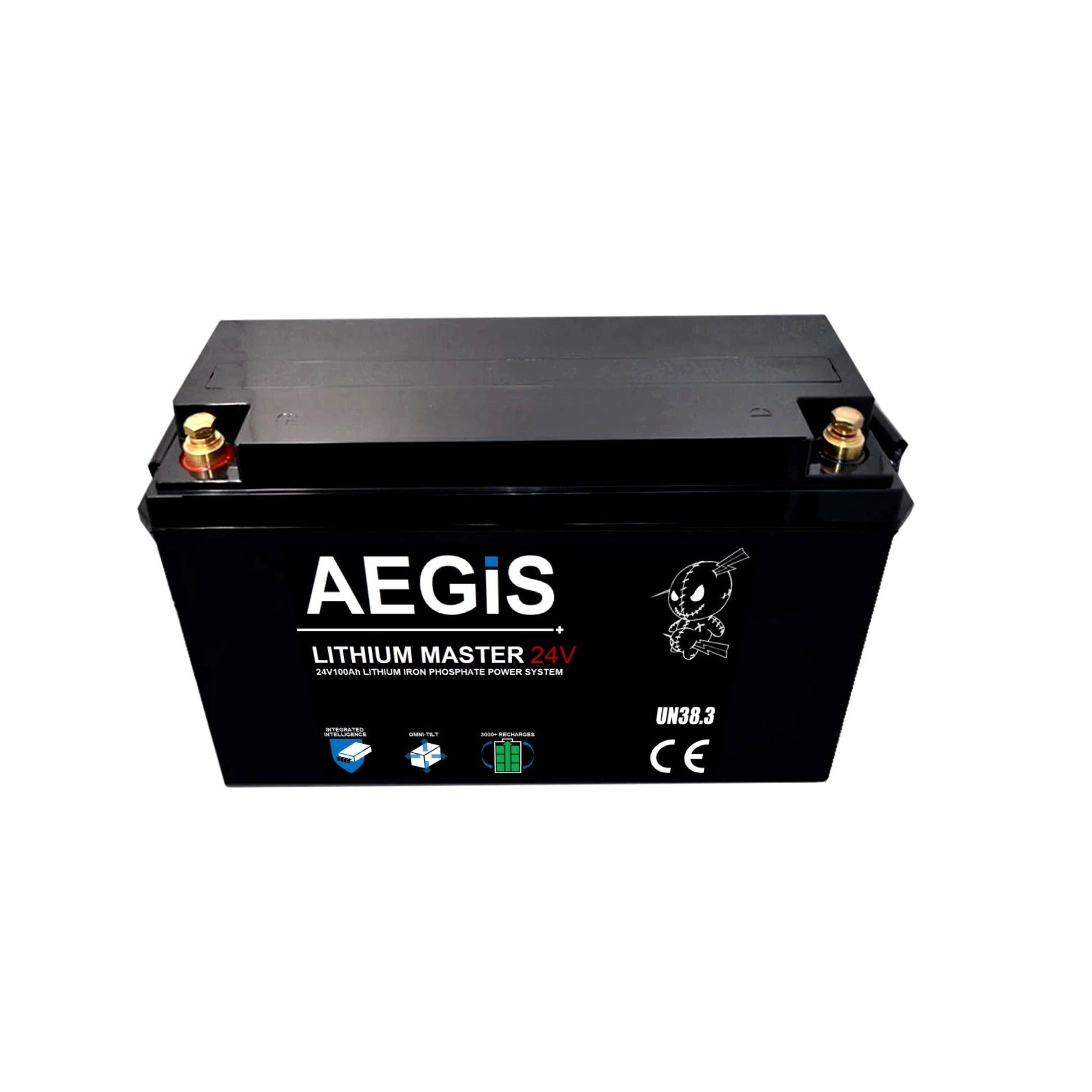 100Ah LiFePO4 Lithium Deep Cycle Battery - Connect In Series [10